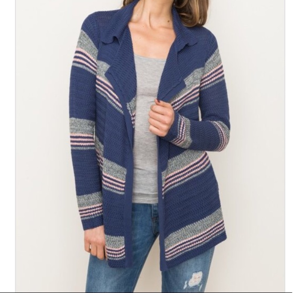 Open weave “beach” sweater.